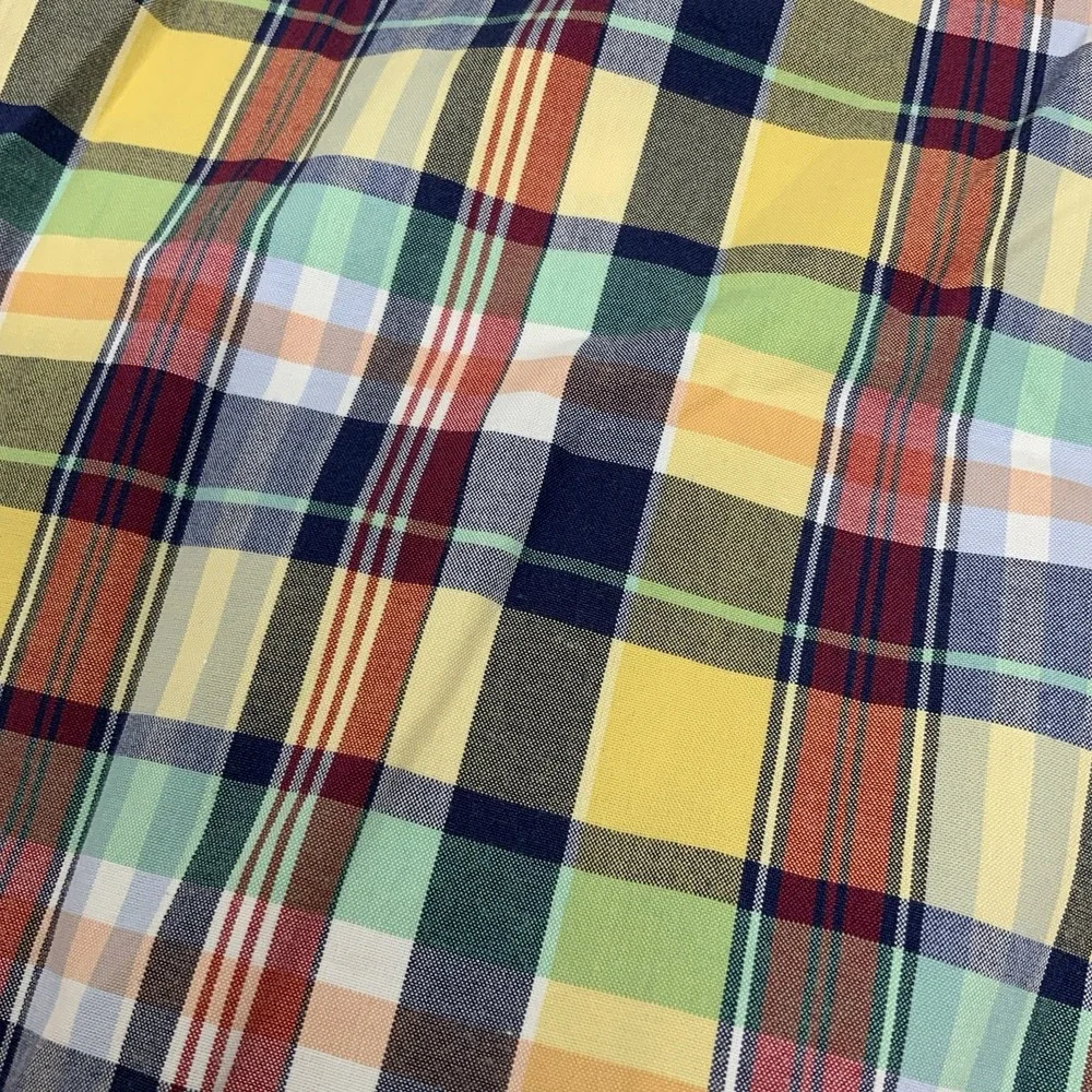 Polo Ralph Lauren Custom Fit Long Sleeve Shirt Mens 2XL XXL‎ Multicolor Plaid